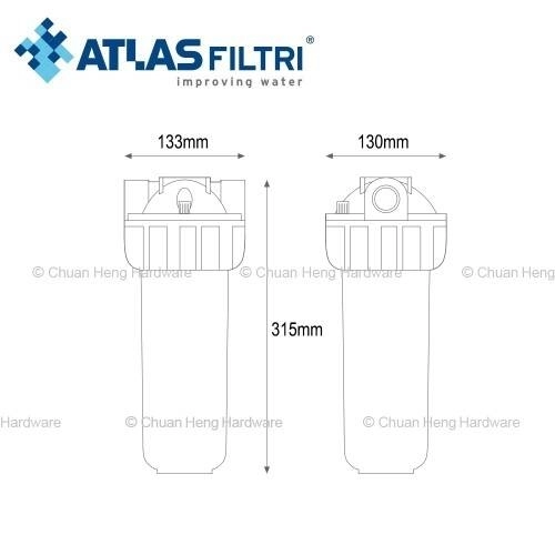 10’’%203P%20Duplex%20Senior%20Housing%201’’%20Daire%20Girişi%20Su%20Arıtma%20Filtre%20Kabı%20(İkili)