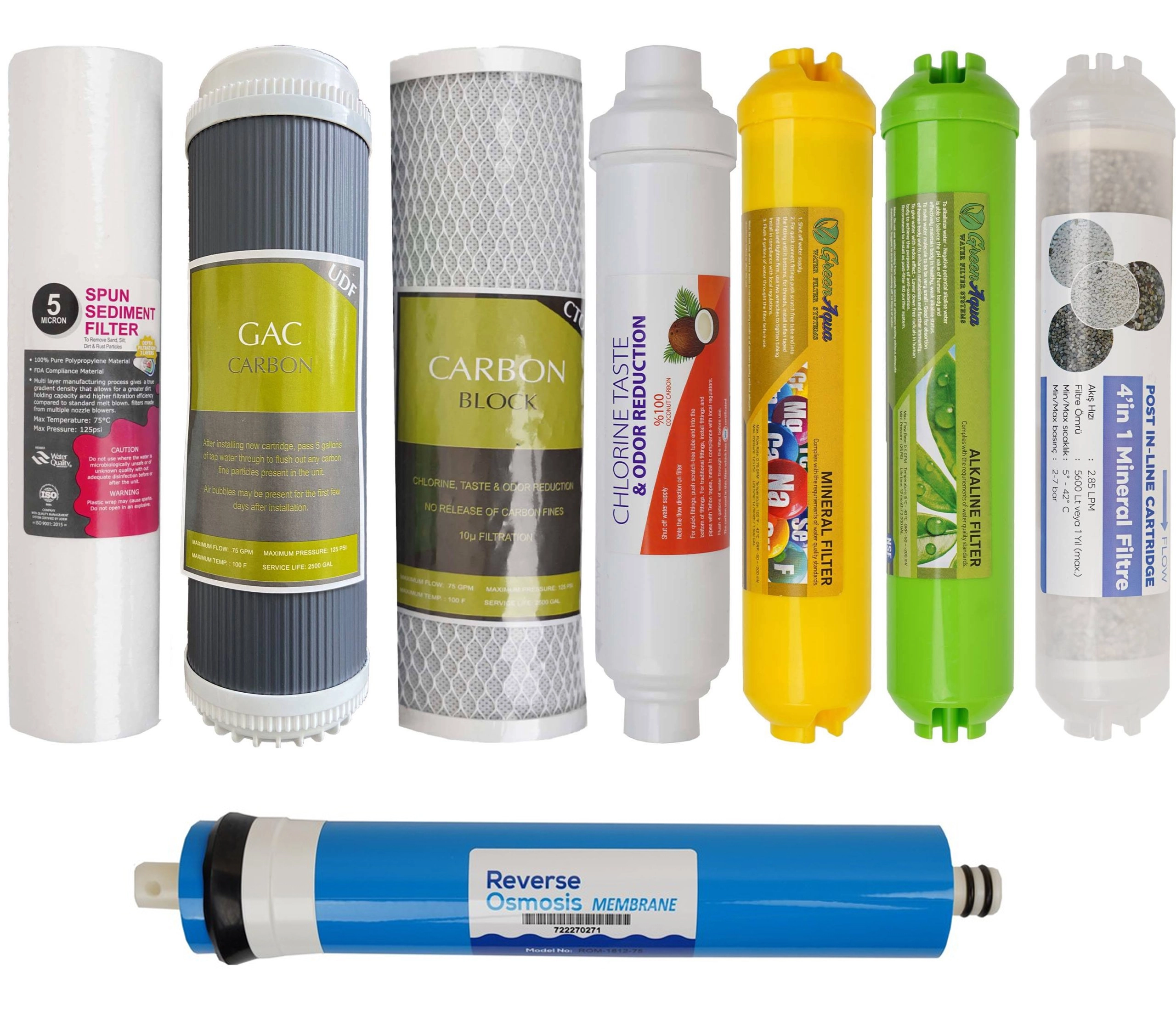 Açık%20Kasa%208%20Filtreli%2011%20Aşamalı%20Su%20Arıtma%20Cihazı%20Filtresi