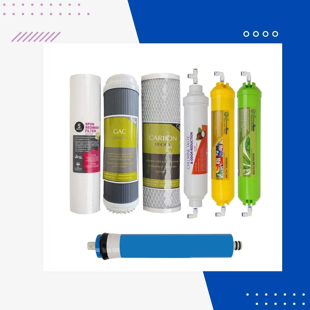 Açık%20Kasa%20Su%20Arıtma%20Cihazı%207li%20Filtre%20Seti%20(Çift%20Karbon)