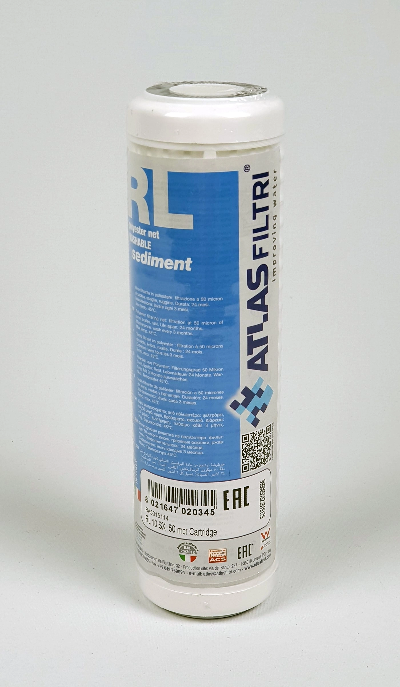 ATLAS%2010’’%20Yıkanabilir%20Filtre%2050%20Mikron