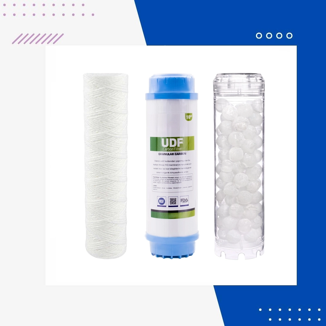 Daire%20Girişi%20Su%20Arıtma%20Silifozlu%20Tip%20Yedek%20Filtresi%203%20lü%20Filtre
