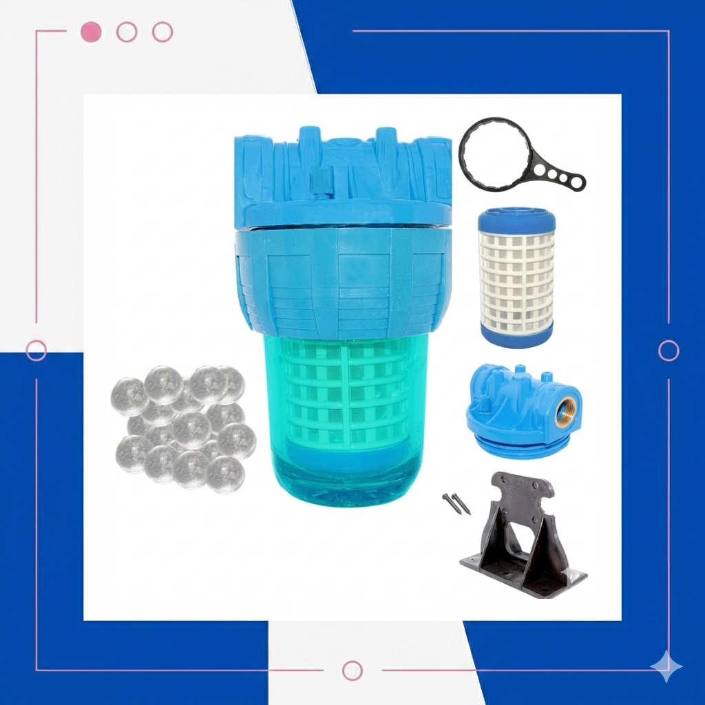 Daire%20Girişi%20Su%20Saati%20Sayaç%20Filtresi%205“%20Tortu%20Filtreli%20Siliphos