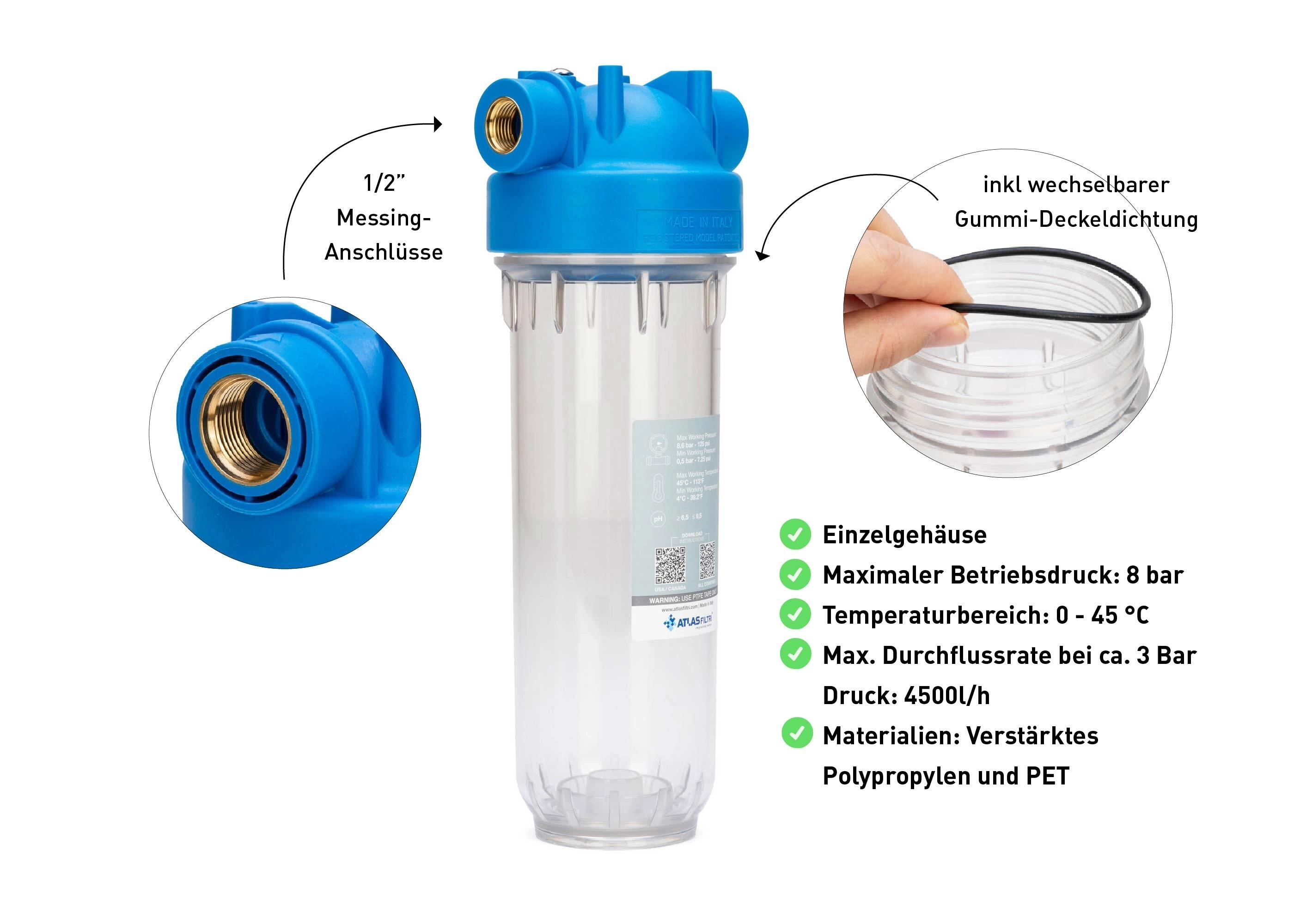 10’’%20DP%20Senior%20Housing%201’’%20Daire%20Girişi%20Su%20Arıtma%20Filtre%20Kabı