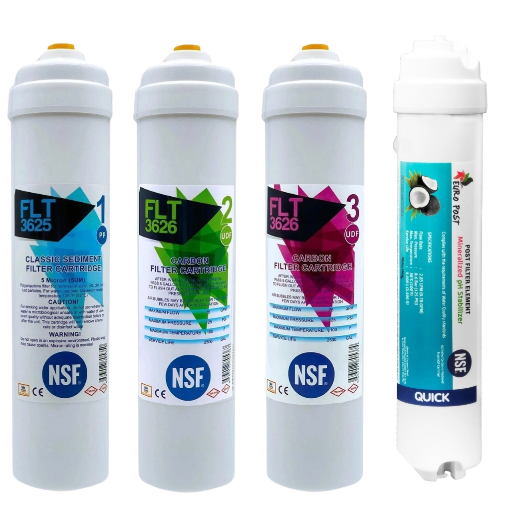 NSF%20Onaylı%20Inline%204’lü%20Filtre%20Seti%20|%20Yıllık%20Su%20Arıtma%20Filtresi%20Seti