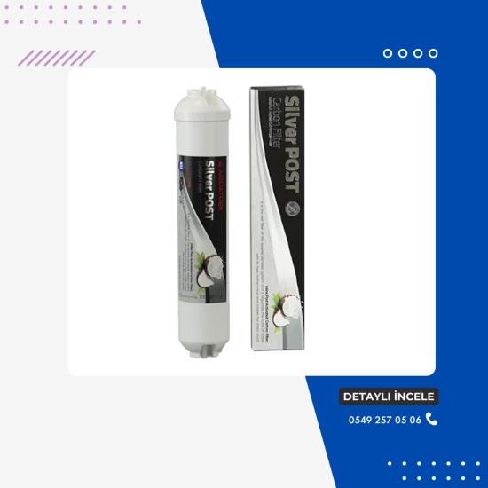 Gümüş İyonlu Silver Coconatlı Nano Antibakteriyal Post Carbon Filtre (Nsf Onaylı)