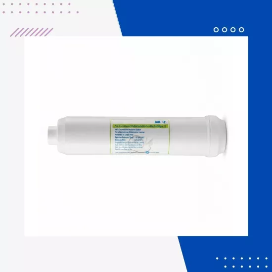 12’’ İnline Hnd. Post Karbon Coconut (Nsf Onaylı)