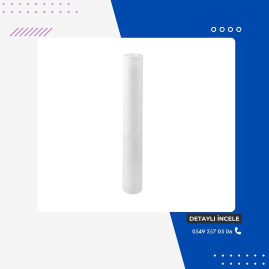 20’’ Sediment Spun Filtre (Tortu Önleyici Filtre)