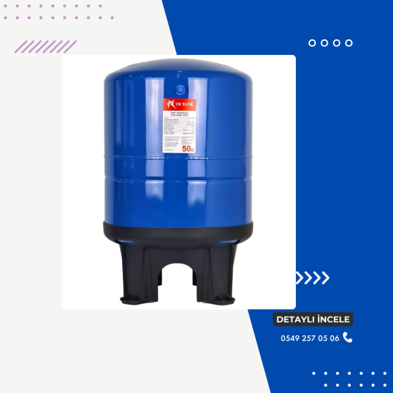 50 LT Dikey Hidrofor Genleşme Tankı (TR - 50D)