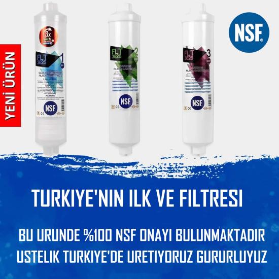 NSF Sertifikalı Su Arıtma Filtresi
