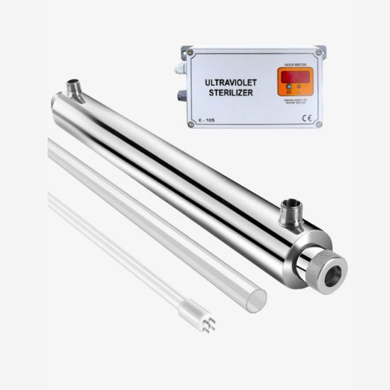 AQUALİNE E-105 Serisi Dijital Panolu UV Cihazı