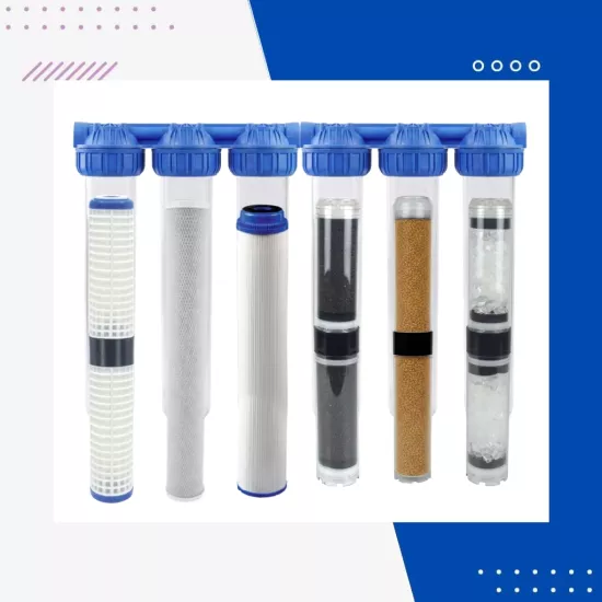 Apartman Ve Bina Girişi 20 İnç 6 Aşamalı Su Arıtma Cihazı ( Ağır Kireç - Çamur - Tortu Klor Önleyici Yumuşatma Sistemi)