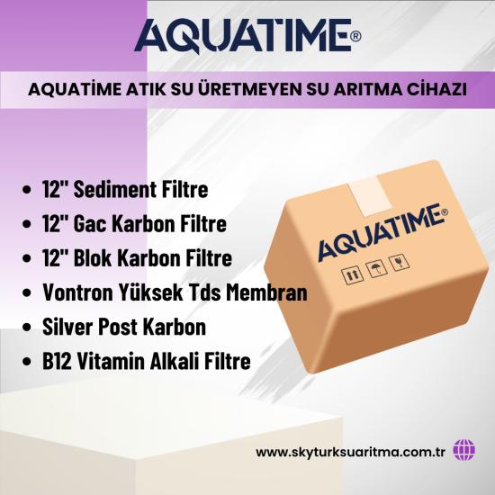Aquatime Atık Su Üretmeyen Su Arıtma Cihazı 6lı Filtre Seti