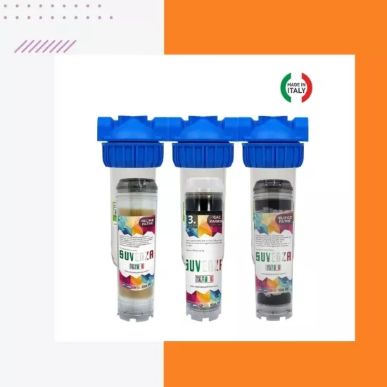 Atlas Daire Girişi Su Yumuşatma Cihazı (Klor , Kireç , Koku Önleyici Yumuşatma Sistemi)