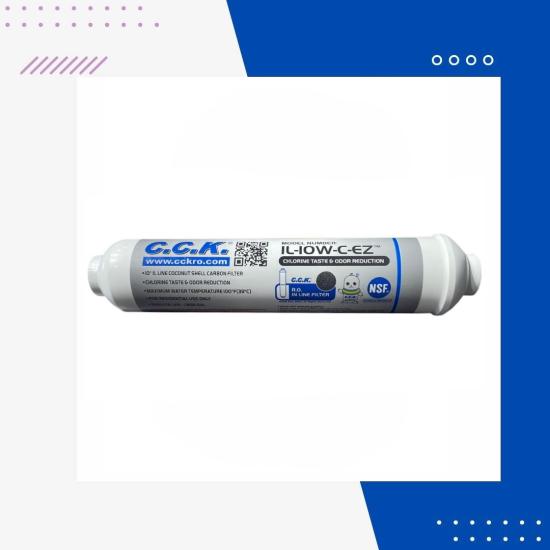 CCK 10’’ İnline Quick Post Karbon Filtre