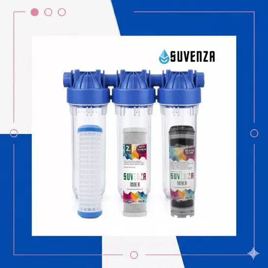 Daire Girişi Su Arıtma Cihazı (Tortu Pas Koku Klor Kireç Önleyici)