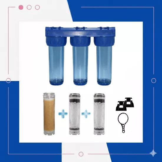 Daire Girişi Su Arıtma Cihazı Ağır Kireç Ve Klor Önleyici 