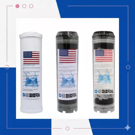 Daire Girişi Su Arıtma Cihazı Üçlü Filtre Seti (Kapaklı Spun - Gac Plus - Silifoz)