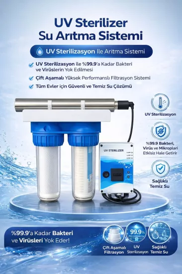 Ev Ana Giriş Su Arıtma Sistemi – Virüs ve Bakterilere Karşı Etkili Çözüm