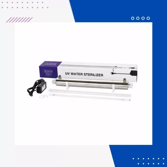 HydroLIGHT Ultraviyole UV Su Arıtma Sistemi (Adaptörlü)