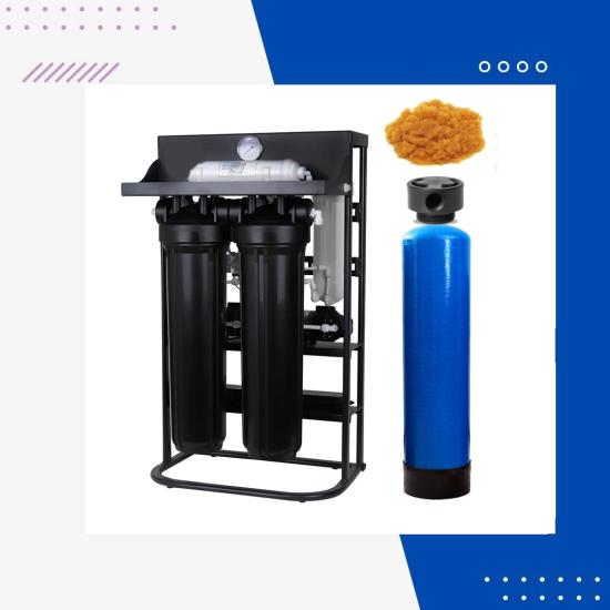 Saf Su Arıtma Cihazı 800 GPD Saatte 125 LT Endüstriyel Saf Su Arıtma Cihazı