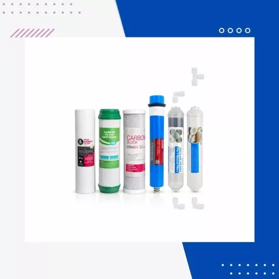 Su Arıtma Cihazı Filtresi 6 Filtreli 9 Aşamalı Lg Chem Kuno Membranlı