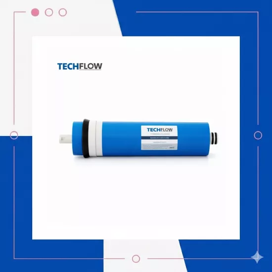 TECHFLOW Membran Filtre 200GPD - 300GPD - 400GPD - 500GPD - 600GPD